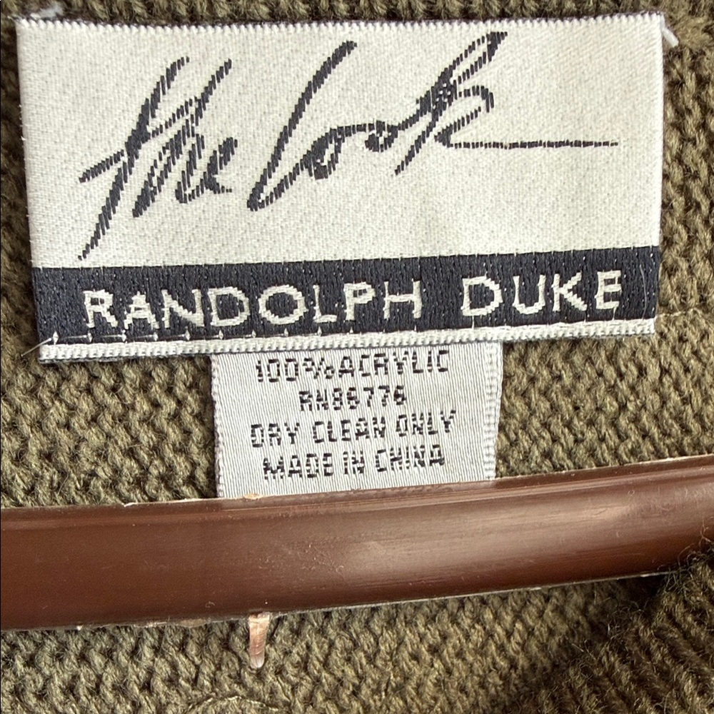 Randolph Duke 4 pc Khaki & paisley Knitwear